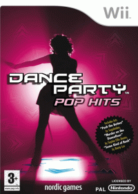 Dance Party Pop Hits PAL Wii PAL box art